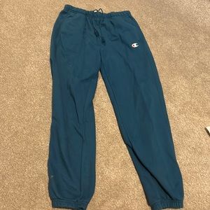 Blue champion sweatpants